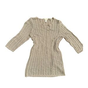 Chico’s crochet mini dress bikini cover up